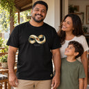 Camiseta Masculina Preta Amor sem medida — Ambientada 03