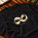 Camiseta Masculina Preta Amor sem medida — Zoom