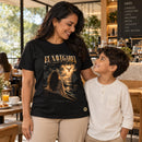 Camiseta Feminina Preta Eu Navegarei — Ambientada 02