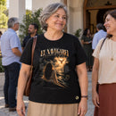 Camiseta Feminina Preta Eu Navegarei — Ambientada 04