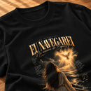Camiseta Feminina Preta Eu Navegarei — Zoom