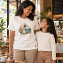Camiseta Feminina Off White Paz além do entendimento — Ambientada 03