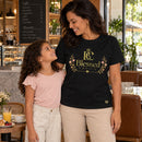 Camiseta Feminina Preta Blessed Choice — Ambientada 03
