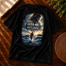Camiseta Oversized Preta Guia-me — Costas
