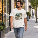 Camiseta Masculina Off White Confie no Senhor — Ambientada 01