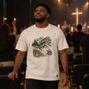 Camiseta Masculina Off White Confie no Senhor — Ambientada 02