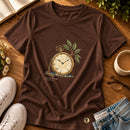 Camiseta Feminina Marrom Tudo tem seu tempo — Principal 01