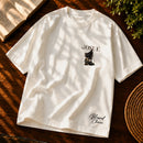 Camiseta Oversized Off White Josué — Frente