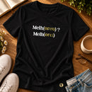 Camiseta Feminina Preta Melho(orou) ? Melh(orei) — Principal 01