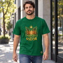 Camiseta Masculina Verde Nasceu para nos salvar — Ambientada 01