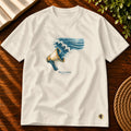 Camiseta Masculina Off White Sua voz acalma — Principal 01