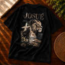 Camiseta Oversized Preta Josué — Costas