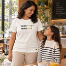 Camiseta Feminina Off White Melho(orou) ? Melh(orei) — Ambientada 03