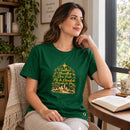 Camiseta Feminina Verde Conselheiro Maravilhoso — Ambientada 01