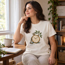 Camiseta Feminina Off White Tudo tem seu tempo — Ambientada 01