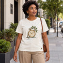 Camiseta Feminina Off White Tudo tem seu tempo — Ambientada 02