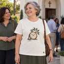 Camiseta Feminina Off White Tudo tem seu tempo — Ambientada 04