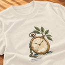 Camiseta Feminina Off White Tudo tem seu tempo — Zoom