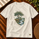 Camiseta Masculina Off White Plantado junto às águas — Principal 01