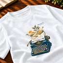 Camiseta Masculina Branca Tudo se fez novo — Zoom