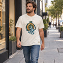 Camiseta Masculina Off White Rios de água viva — Ambientada 01