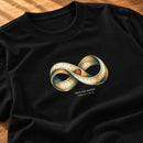Camiseta Feminina Preta Amor sem medida — Zoom