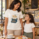 Camiseta Feminina Off White Tudo se fez novo — Ambientada 03
