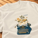 Camiseta Feminina Off White Tudo se fez novo — Zoom