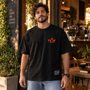 Oversized Preta Full Jesus Is King Coroa — Ambientada 01