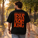 Oversized Preta Full Jesus Is King Coroa — Ambientada 02