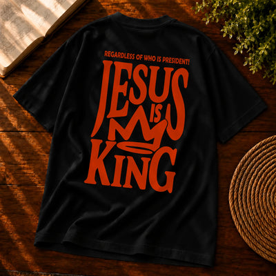 Oversized Preta Full Jesus Is King Coroa — Costas
