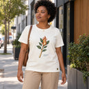 Camiseta Feminina Off White Arde, mas não se consome — Ambientada 02