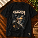 Camiseta Masculina Preta Eu Navegarei — Principal 01