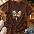 Camiseta Feminina Marrom Em Cristo, nova criação — Principal 01