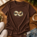 Camiseta Feminina Marrom Amor sem medida — Principal 01