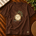 Camiseta Masculina Marrom Tudo tem seu tempo — Principal 01
