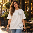 Oversized Off White Floresça onde Deus te plantar — Ambientada 01