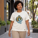 Camiseta Feminina Off White Rios de água viva — Ambientada 02