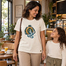 Camiseta Feminina Off White Rios de água viva — Ambientada 03