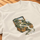 Camiseta Feminina Off White O Pai corre ao encontro — Zoom