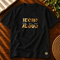 Camiseta Masculina Preta Jesus Lives In Me — Principal 01