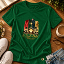 Camiseta Feminina Verde O Santo Natal — Principal 01