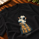 Camiseta Masculina Preta Meu fardo é leve bolsa — Zoom