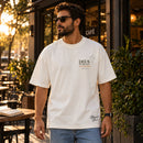 Oversized Off White Deus a cada dia — Ambientada 01