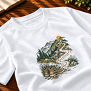 Camiseta Masculina Branca Confie no Senhor — Zoom