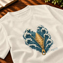 Camiseta Masculina Off White Ele abriu o mar — Zoom