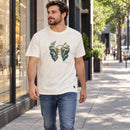 Camiseta Masculina Off White Felizes os pacificadores — Ambientada 01