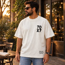 Oversized Off White Full 70X7 — Ambientada 01
