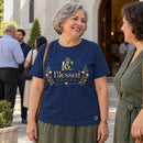 Camiseta Feminina Azul Blessed Choice — Ambientada 02