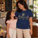 Camiseta Feminina Azul Blessed Choice — Ambientada 03